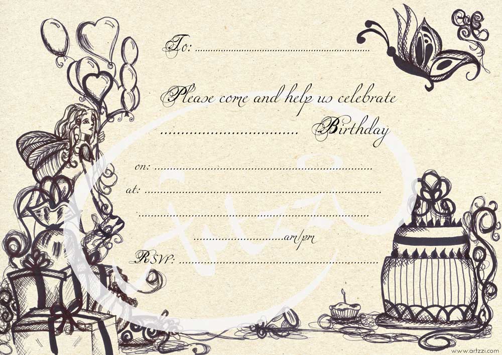 fairy invite